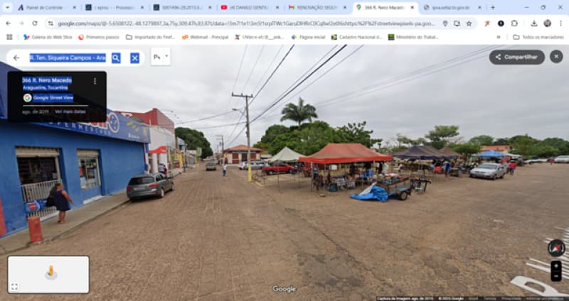 Area Rural em leilão em Araguatins - TO — LOTE 001 Imóvel na Praça Benjamim Constant, nesta cidade de Araguatins-TO.