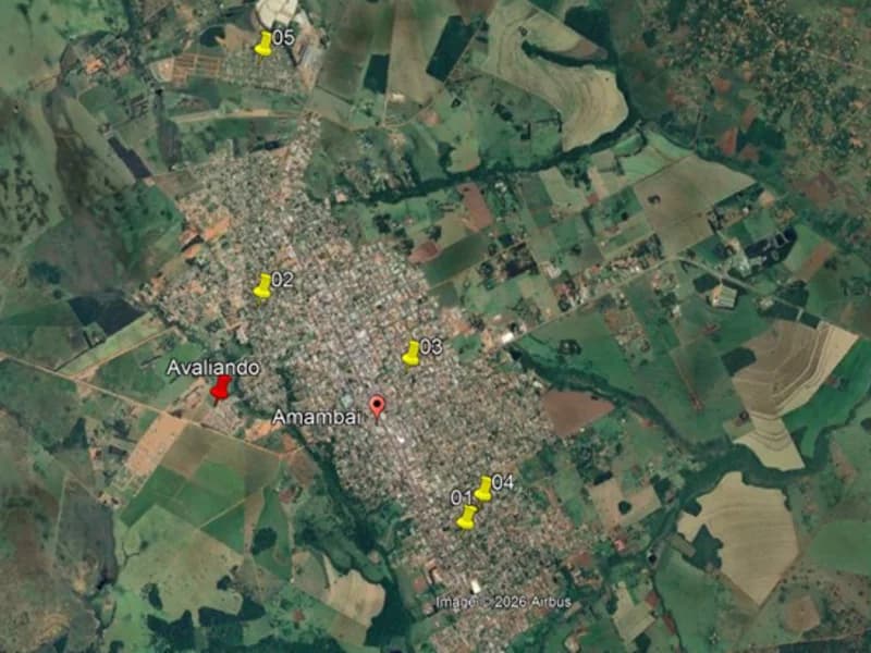Foto 8 de 10: Terreno em leilão em Amambai - MS, bairro Frac da Chácara — Terreno - Amambaí - MS