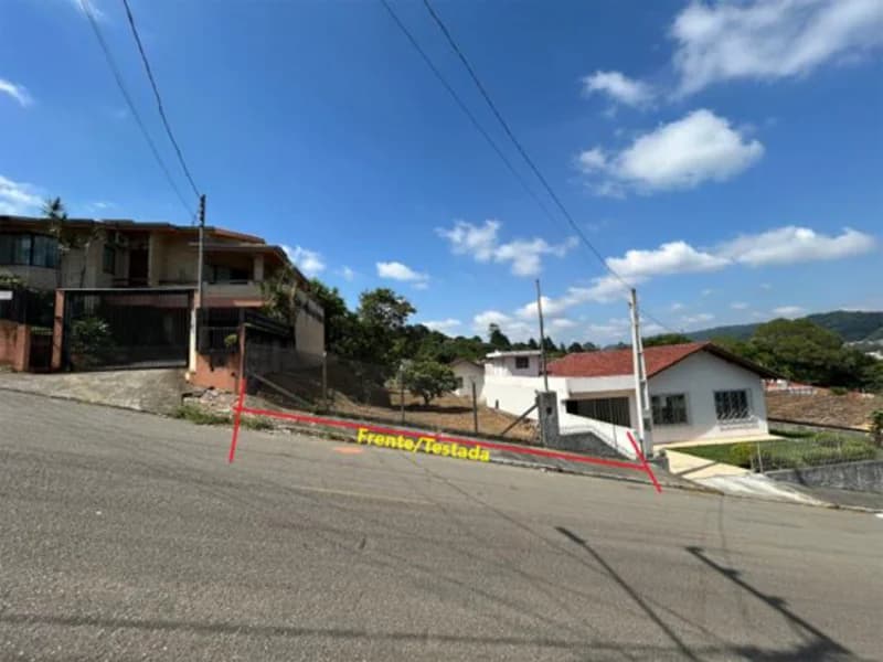 Foto 14 de 17: Terreno em leilão em Rio Do Sul - SC, bairro Eugênio Schneider — Terreno com edícula - Rio do Sul - SC
