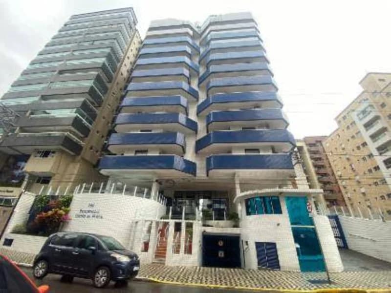 Foto 1 de 26: Apartamento em leilão em Praia Grande - SP, bairro Canto do Forte — Apartamento - Praia Grande - SP