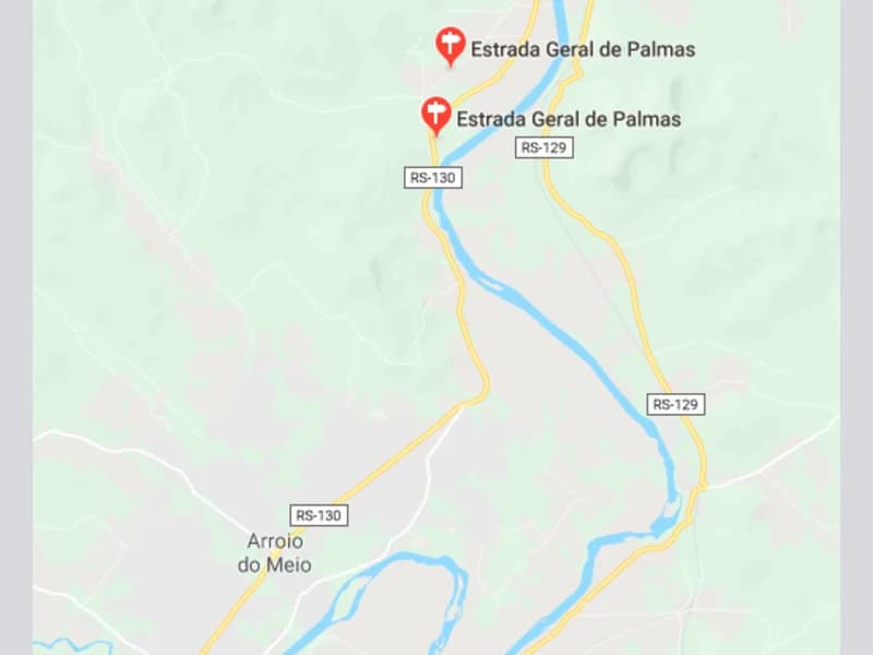 Foto 2 de 11: Terreno em leilão em Arroio Do Meio - RS, bairro Palmas — Terreno - Arroio do Meio - RS