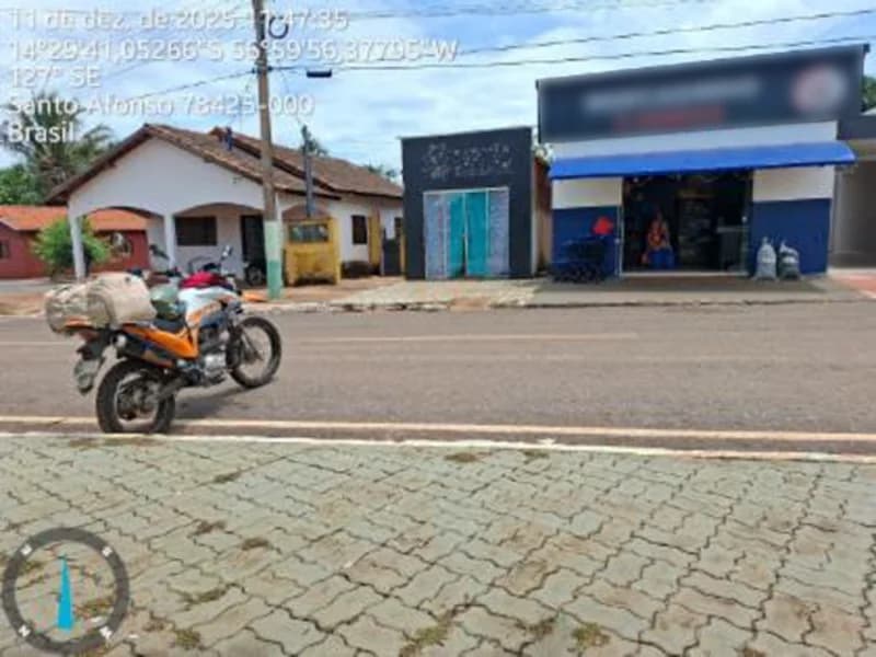Foto 4 de 7: Comercial em leilão em Santo Afonso - MT, bairro Centro — Prédio Comercial - Santo Afonso - MT