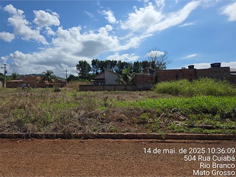 Foto 3 de 11: Terreno em leilão em Rio Branco - MT, bairro Bairro dos Operários — Terreno - Rio Branco - MT