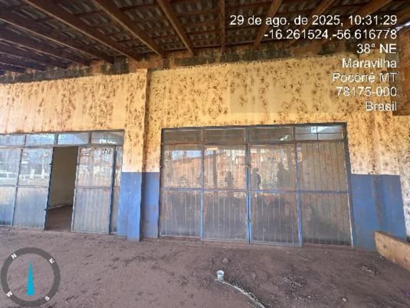 Foto 5 de 17: Comercial em leilão em Poconé - MT, bairro Cruz Preta — Prédio - Poconé - MT