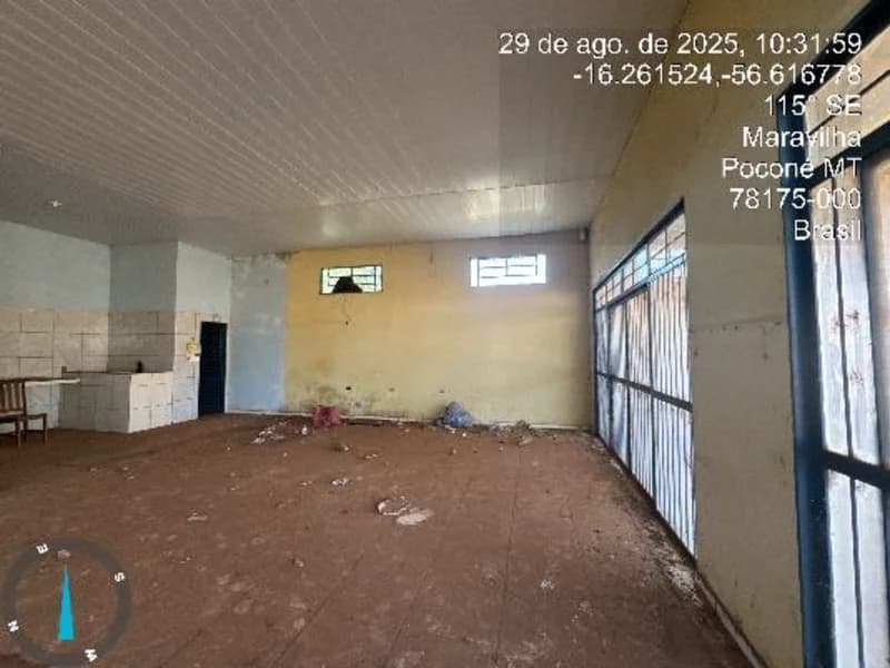 Foto 7 de 17: Comercial em leilão em Poconé - MT, bairro Cruz Preta — Prédio - Poconé - MT