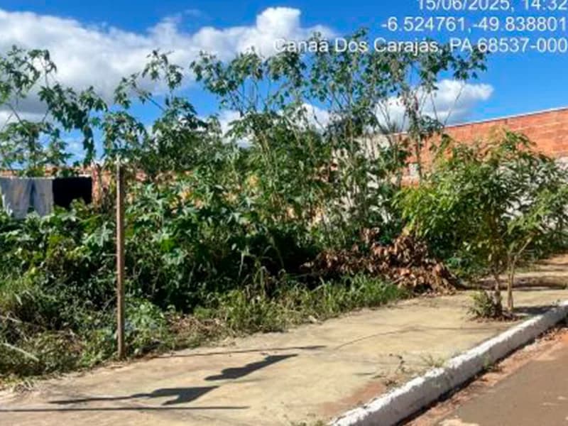 Foto 4 de 12: Terreno em leilão em Canaã Dos Carajás - PA, bairro Monte Castelo — Terreno - Canaã Dos Carajás - PA