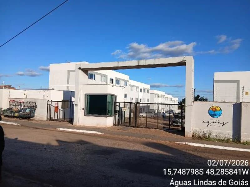 Apartamento em leilão em Águas Lindas De Goiás - GO, bairro Parque da Barragem Setor 12 — Apartamento - Águas Lindas de Goiás - GO