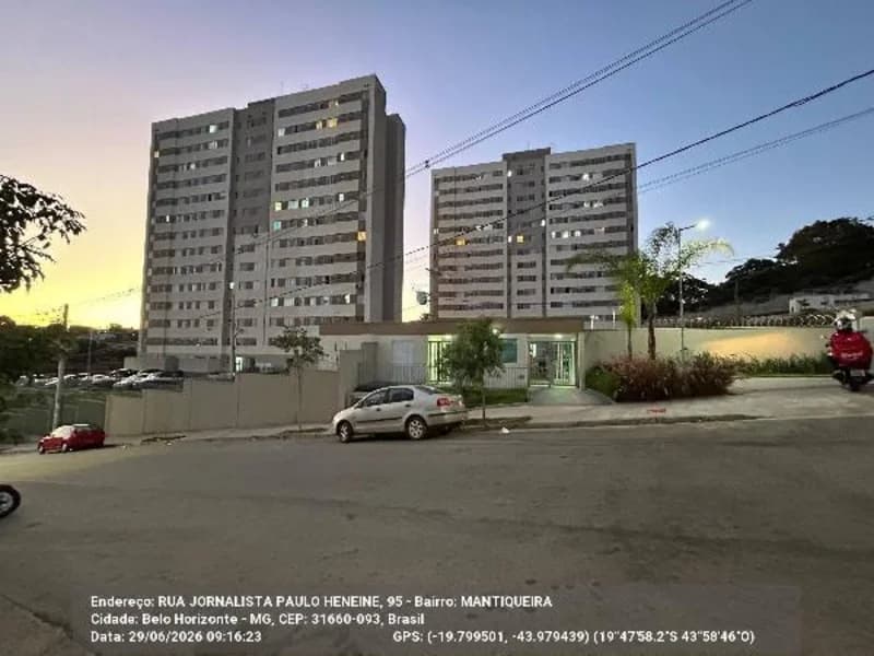 Apartamento em leilão em Belo Horizonte - MG, bairro Mantiqueira — Apartamento - Belo Horizonte - MG