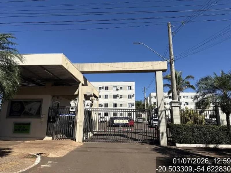 Apartamento em leilão em Campo Grande - MS, bairro Jardim Nhanha — Apartamento - Campo Grande - MS