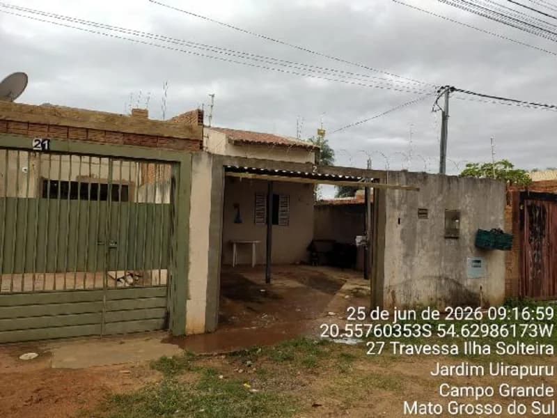 Casa em leilão em Campo Grande - MS, bairro Jardim Uirapuru — Casa - Campo Grande - MS