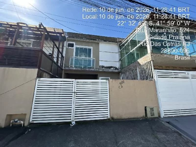 Casa em leilão em Rio Das Ostras - RJ, bairro Praiana — Casa - Rio Das Ostras - RJ