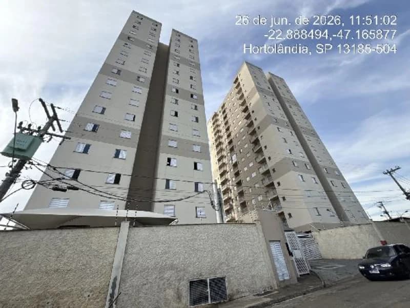 Apartamento em leilão em Hortolândia - SP, bairro Jardim Nossa Senhora de Fátima — Apartamento - Hortolândia - SP