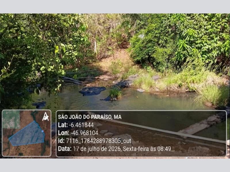 Foto 3 de 23: Area Rural em leilão em São João Do Paraíso - MA — Terreno - São João do Paraíso - MA