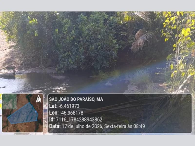 Foto 10 de 23: Area Rural em leilão em São João Do Paraíso - MA — Terreno - São João do Paraíso - MA