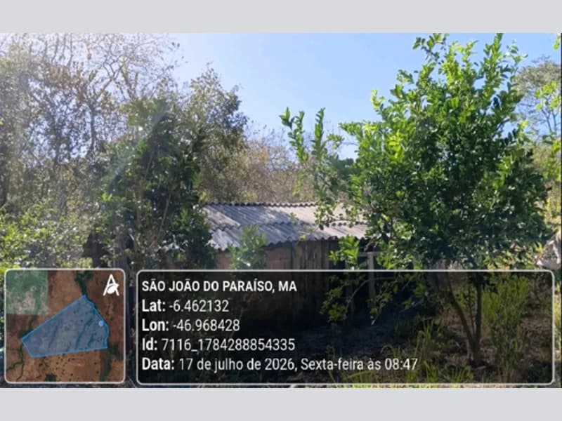 Foto 12 de 23: Area Rural em leilão em São João Do Paraíso - MA — Terreno - São João do Paraíso - MA