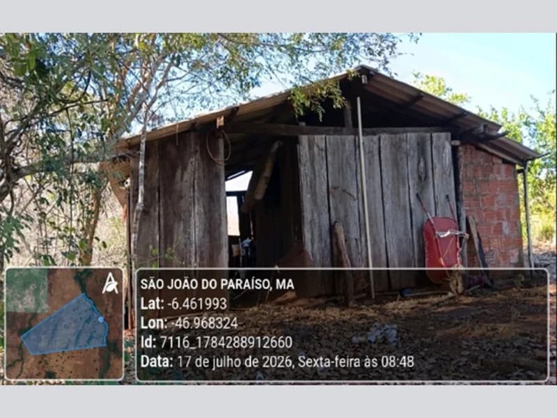 Foto 23 de 23: Area Rural em leilão em São João Do Paraíso - MA — Terreno - São João do Paraíso - MA