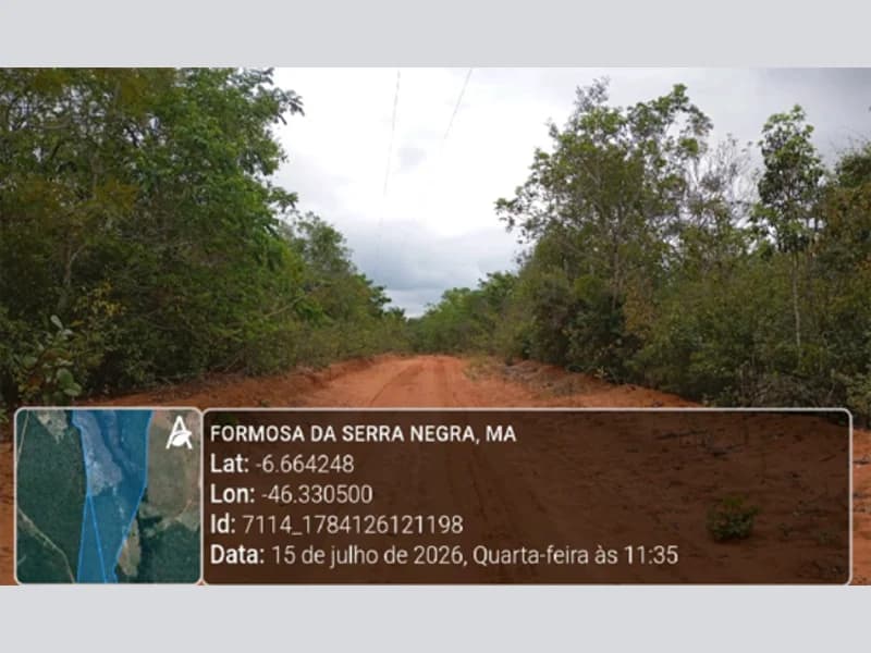 Foto 3 de 5: Area Rural em leilão em Formosa Da Serra Negra - MA — Terreno - Formosa da Serra Negra - MA