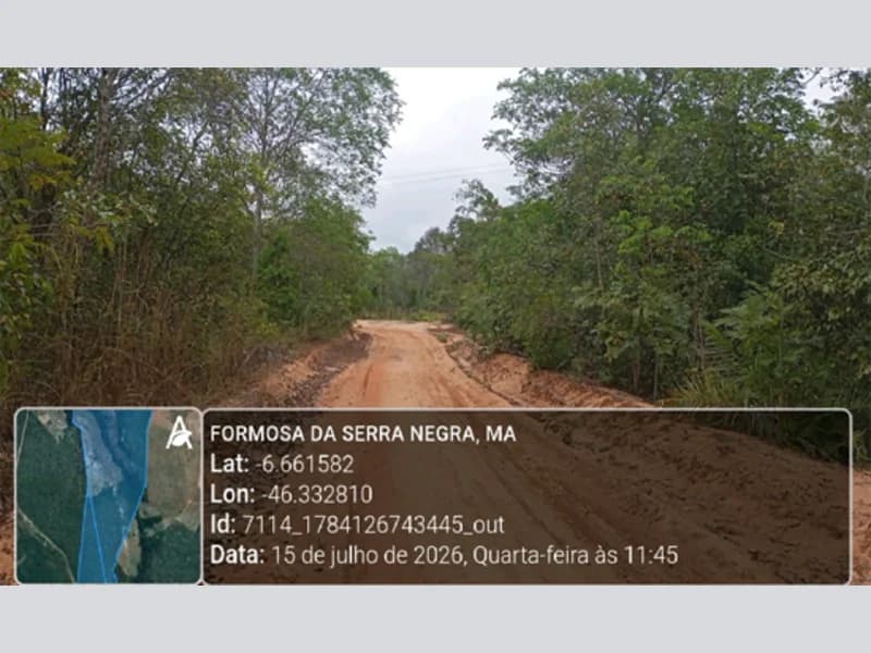 Foto 2 de 5: Area Rural em leilão em Formosa Da Serra Negra - MA — Terreno - Formosa da Serra Negra - MA