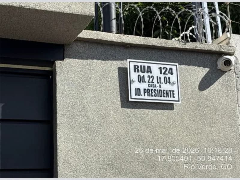 Foto 7 de 8: Casa em leilão em Rio Verde - GO, bairro Jardim Presidente — Casa - Rio Verde - GO