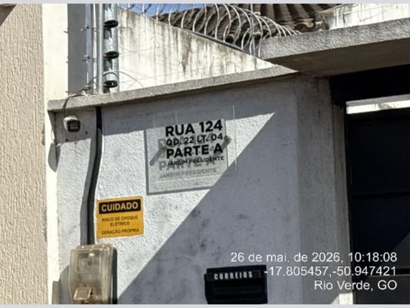 Foto 8 de 8: Casa em leilão em Rio Verde - GO, bairro Jardim Presidente — Casa - Rio Verde - GO