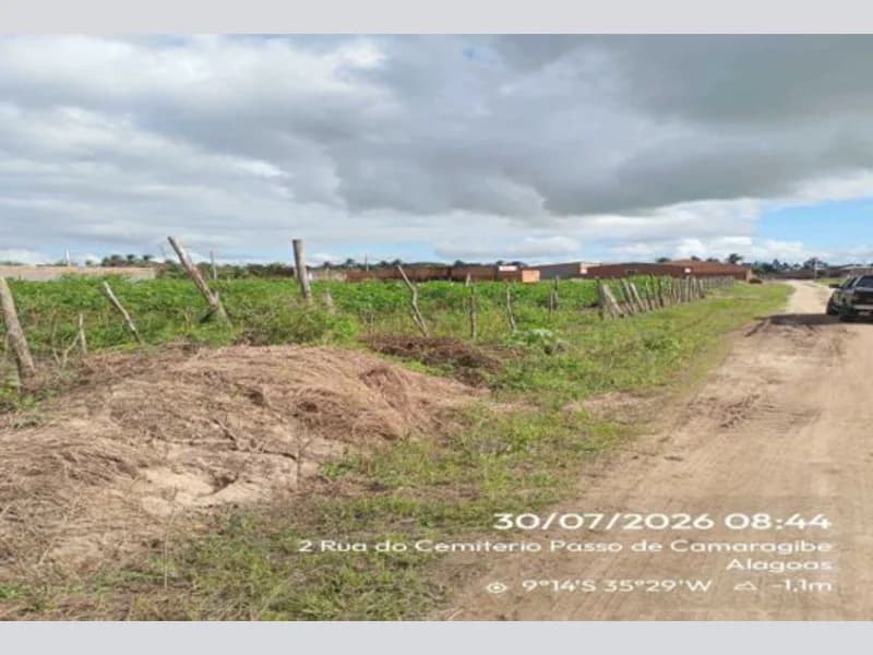 Foto 8 de 13: Area Rural em leilão em Passo De Camaragibe - AL, bairro Centro — Terreno - Passo de Camaragibe - AL