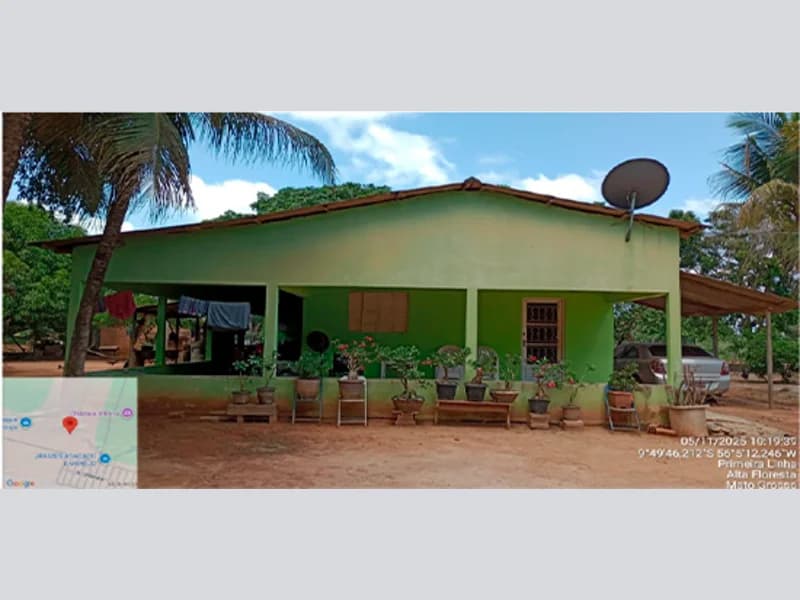 Foto 4 de 10: Area Rural em leilão em Alta Floresta - MT — Casa - Alta Floresta - MT