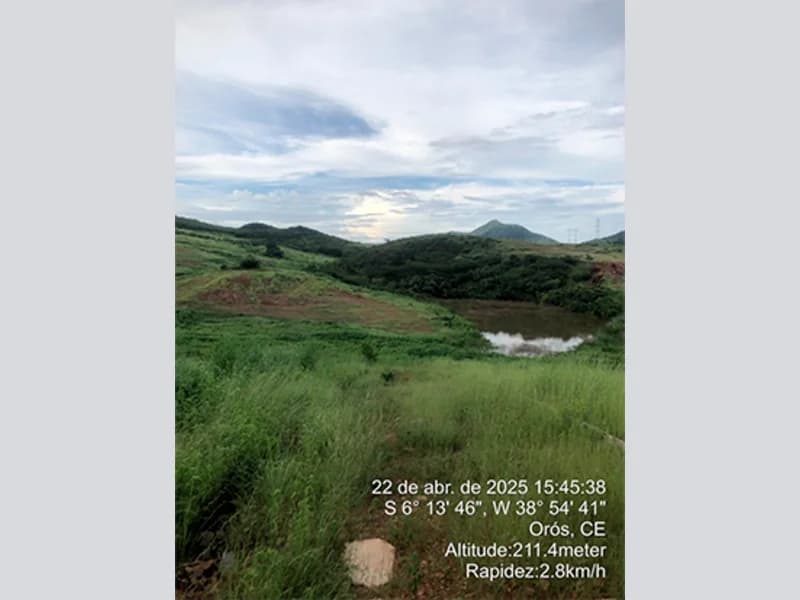 Foto 12 de 12: Terreno em leilão em Orós - CE, bairro São Geraldo — Terreno - Orós - CE