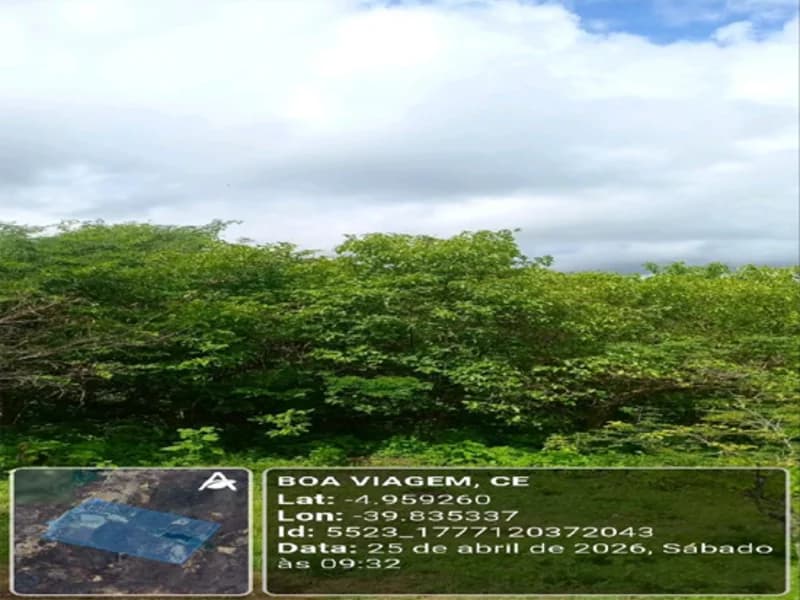 Foto 9 de 21: Area Rural em leilão em Boa Viagem - CE — Fração de Terras - Boa Viagem - CE