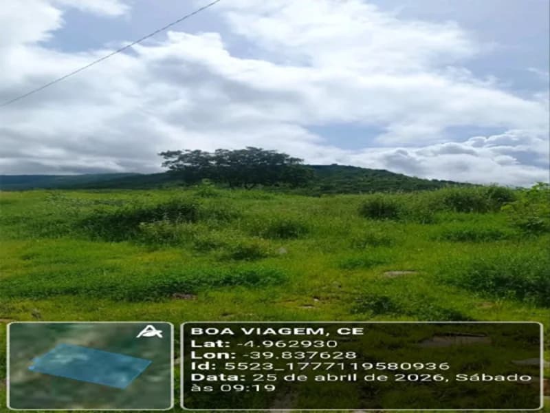 Foto 10 de 21: Area Rural em leilão em Boa Viagem - CE — Fração de Terras - Boa Viagem - CE