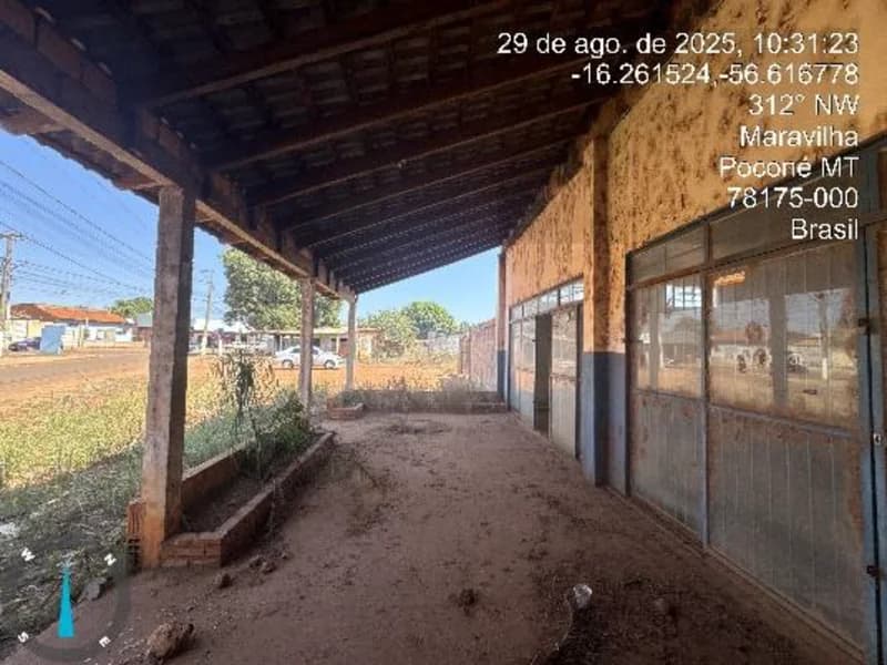 Foto 9 de 17: Comercial em leilão em Poconé - MT, bairro Cruz Preta — Prédio - Poconé - MT
