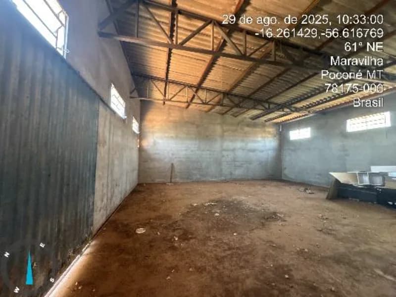 Foto 12 de 17: Comercial em leilão em Poconé - MT, bairro Cruz Preta — Prédio - Poconé - MT