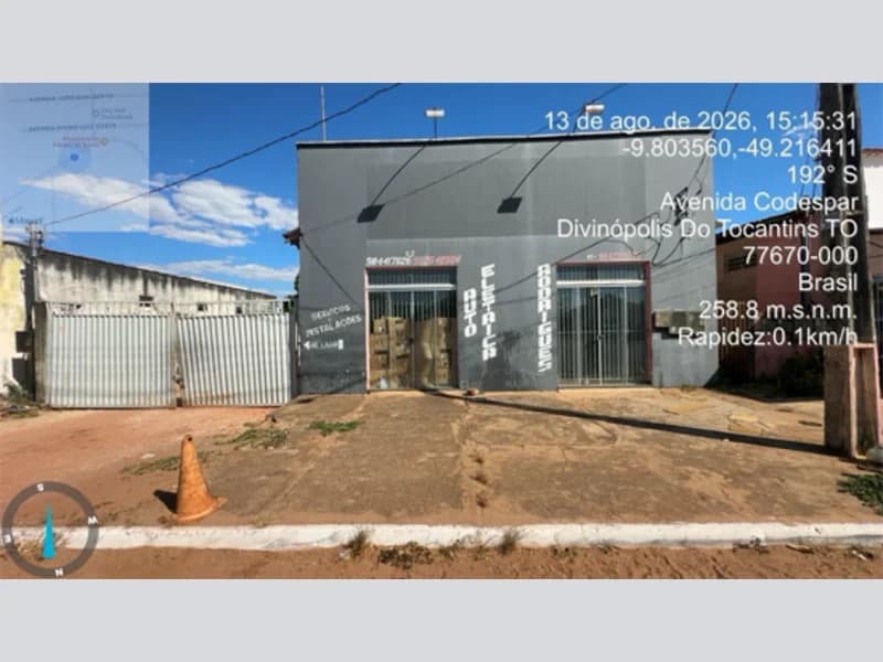 Foto 4 de 4: Comercial em leilão em Divinópolis Do Tocantins - TO, bairro Loteamento Central — Prédio - Divinópolis do Tocantins - TO