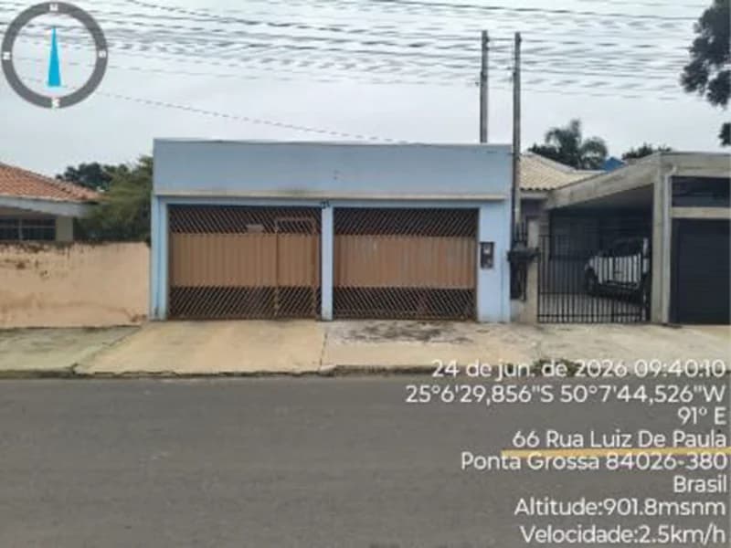 Foto 4 de 6: Casa em leilão em Ponta Grossa - PR, bairro Olarias — Casa - Ponta Grossa - PR