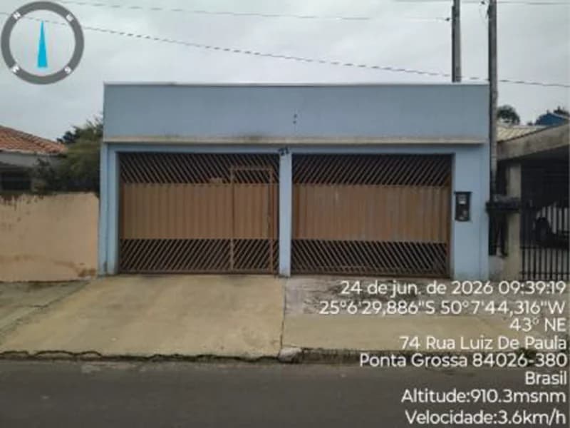 Foto 5 de 6: Casa em leilão em Ponta Grossa - PR, bairro Olarias — Casa - Ponta Grossa - PR