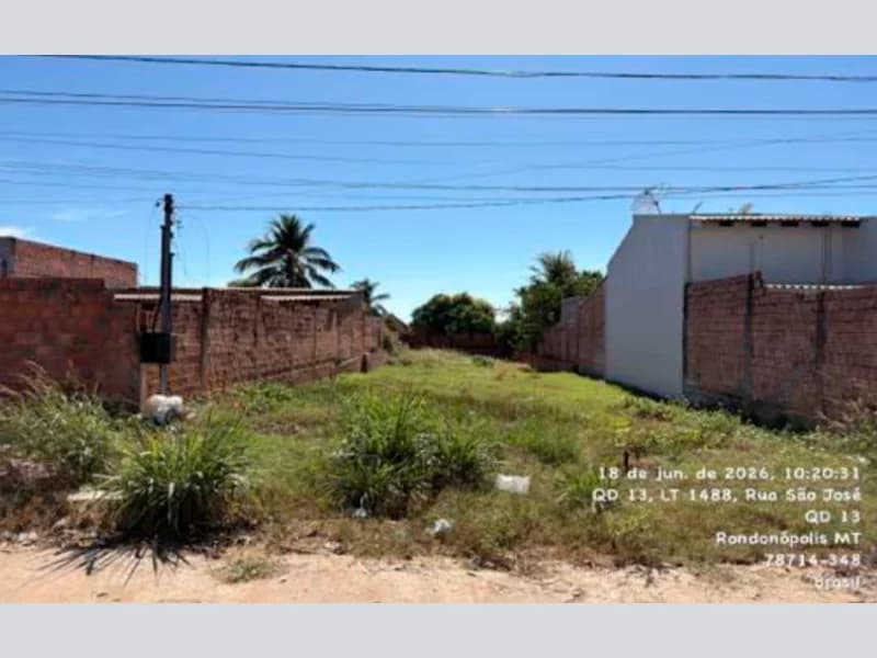 Foto 1 de 5: Terreno em leilão em Rondonópolis - MT — Terreno - Rondonópolis - MT