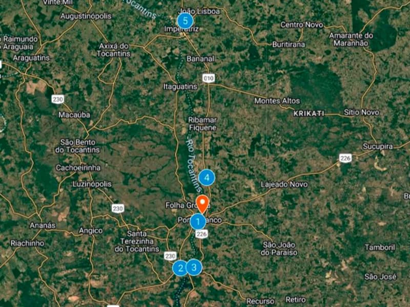 Foto 8 de 9: Comercial em leilão em Porto Franco - MA, bairro Entroncamento — Prédio - Porto Franco - MA