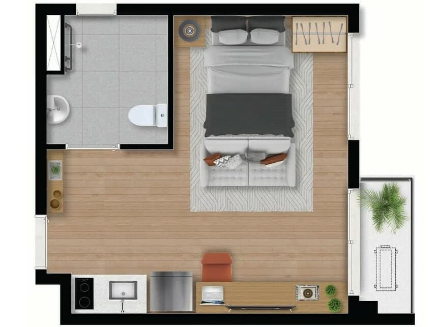 Foto 21 de 21: Apartamento em leilão em São Paulo - SP — Flat à venda em leilão