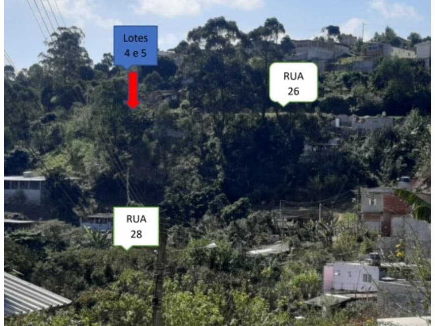 Foto 2 de 6: Terreno em leilão em Francisco Morato - SP — Terreno à venda em leilão