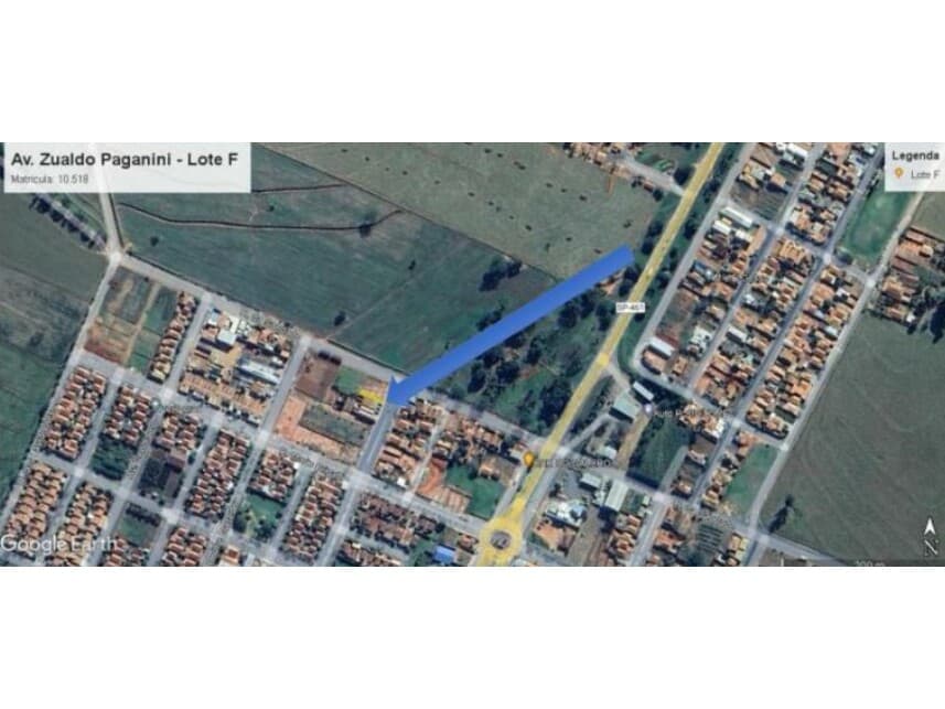 Foto 2 de 3: Terreno em leilão em Piacatu - SP — Terreno à venda em leilão