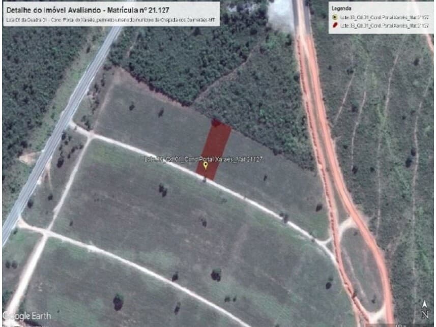 Foto 3 de 13: Terreno em leilão em Chapada Dos Guimarães - MT — Terreno à venda em leilão