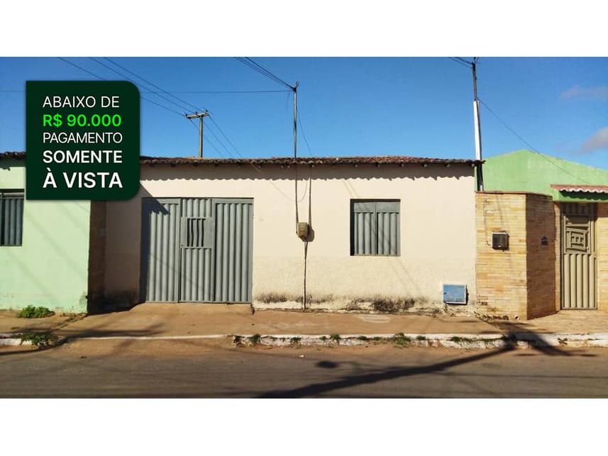 Foto 1 de 10: Casa em leilão em Araripe - CE — Casa à venda em leilão