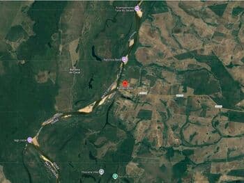 Area Rural em leilão em Nova Crixás - GO, bairro Bandeirantes — Leilão judicial de Fazenda em Nova Crixás/GO - Bandeirantes