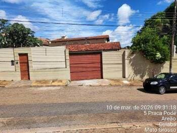 Casa em leilão em Cuiabá - MT, bairro Areão — Leilão extrajudicial de Casa em Cuiabá/MT - Areão