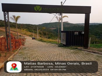 Terreno em leilão em Matias Barbosa - MG, bairro Morada da Garça — Leilão extrajudicial de Terreno em Matias Barbosa/MG - Morada da Garça