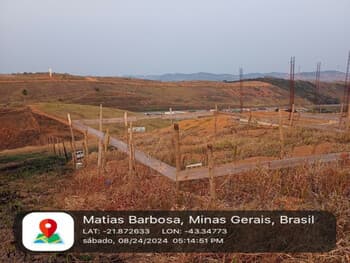 Terreno em leilão em Matias Barbosa - MG, bairro Morada da Garça — Leilão extrajudicial de Terreno em Matias Barbosa/MG - Morada da Garça