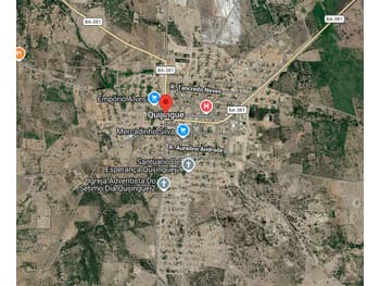 Terreno em leilão em Quijingue - BA — Leilão judicial de Terreno em Quijingue/BA - Zona Rural