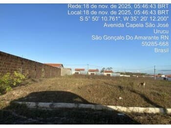 Terreno em leilão em São Gonçalo Do Amarante - RN — Leilão extrajudicial de Terreno em São Gonçalo do Amarante/RN - Loteamento Capela São José