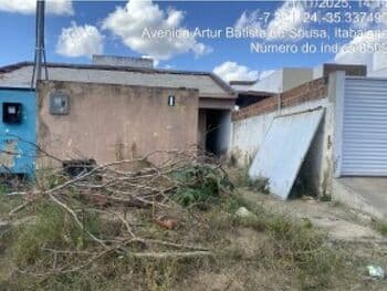 Casa em leilão em Itabaiana - PB, bairro Vista Alegre — Leilão extrajudicial de Casa em Itabaiana/PB - Vista Alegre