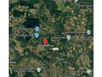 Terreno em leilão em São Mateus Do Sul - PR, bairro Lajeado — Leilão judicial de Terreno em São Mateus do Sul/PR - Lajeado