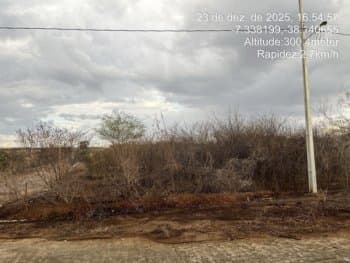 Terreno em leilão em Itaporanga - PB — Leilão extrajudicial de Terreno em Itaporanga/PB - Loteamento Industrial Divaldo Dantas